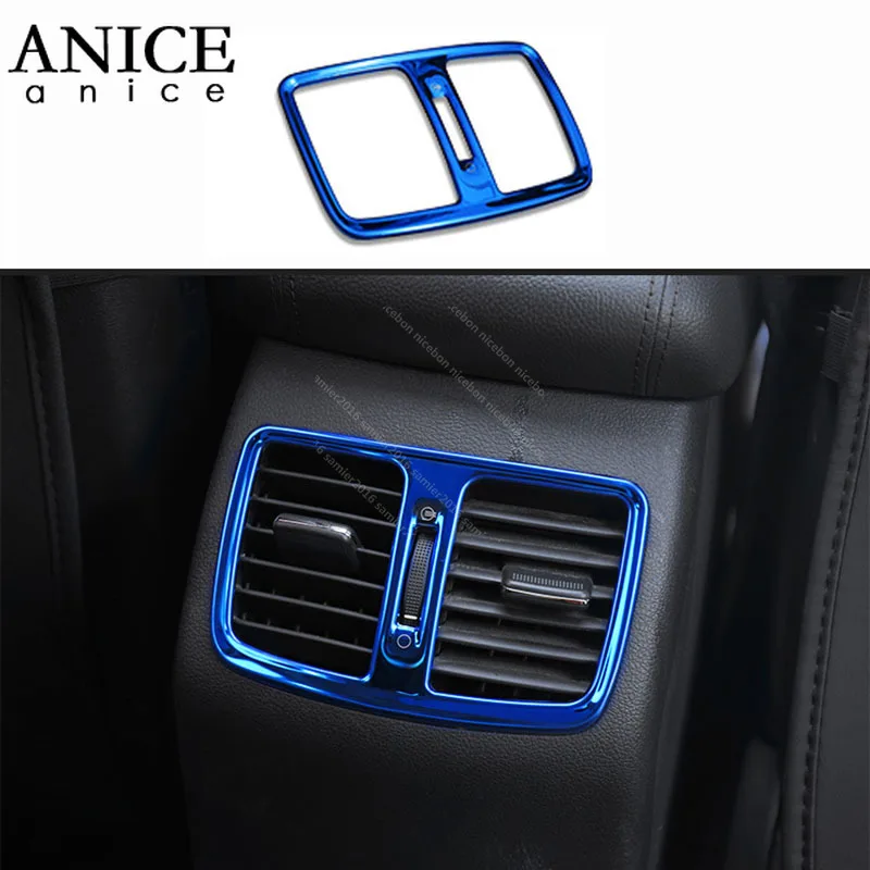 stainless Armrest Rear Ac Vent Frame Cover Trims For Hyundai Tucson 2015-2018 | Автомобили и мотоциклы
