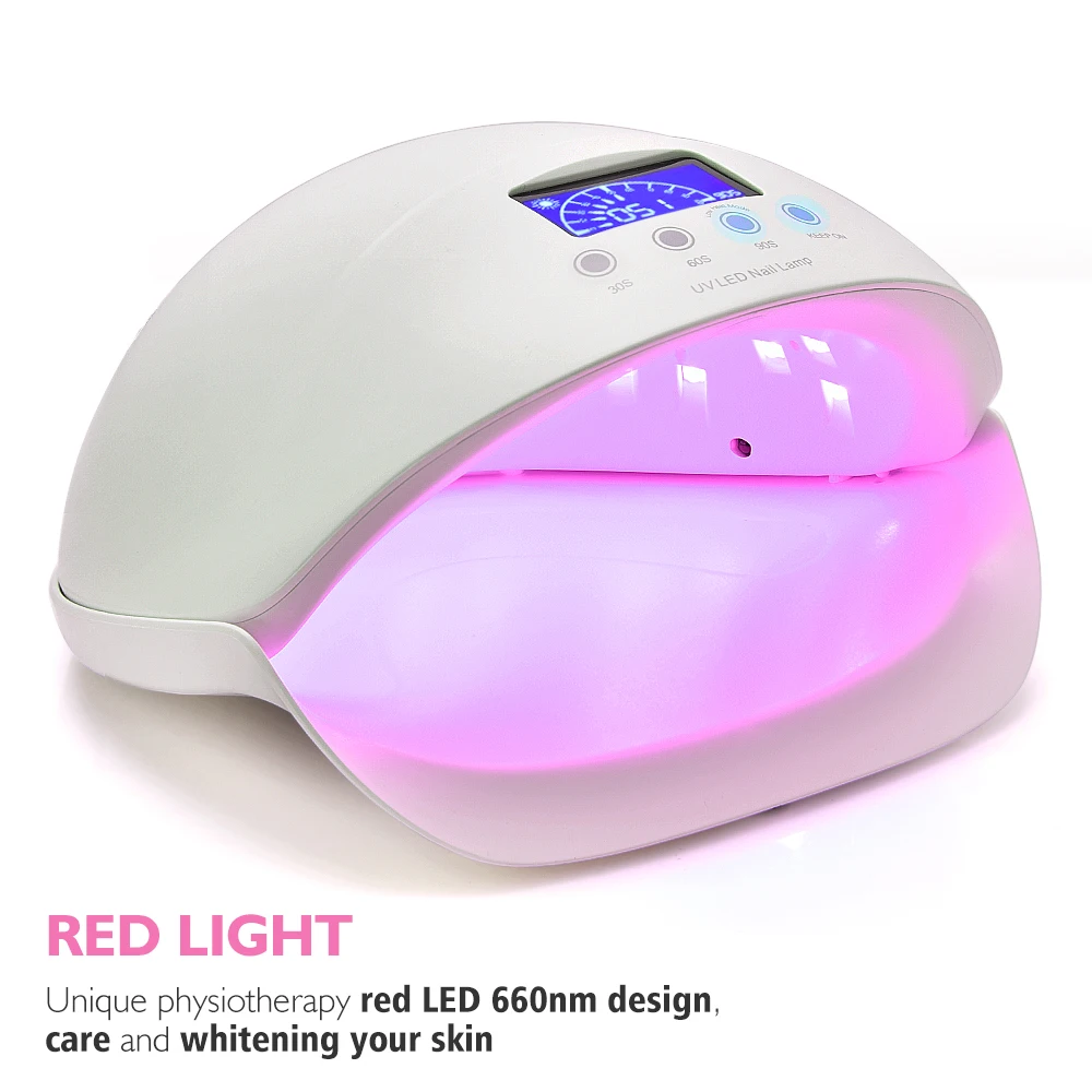 50 Вт Сушилка для ногтей 28 светодиодный свет умная УФ-лампа с инфракрасным красным цветом для красоты ногтей для маникюра и педикюра