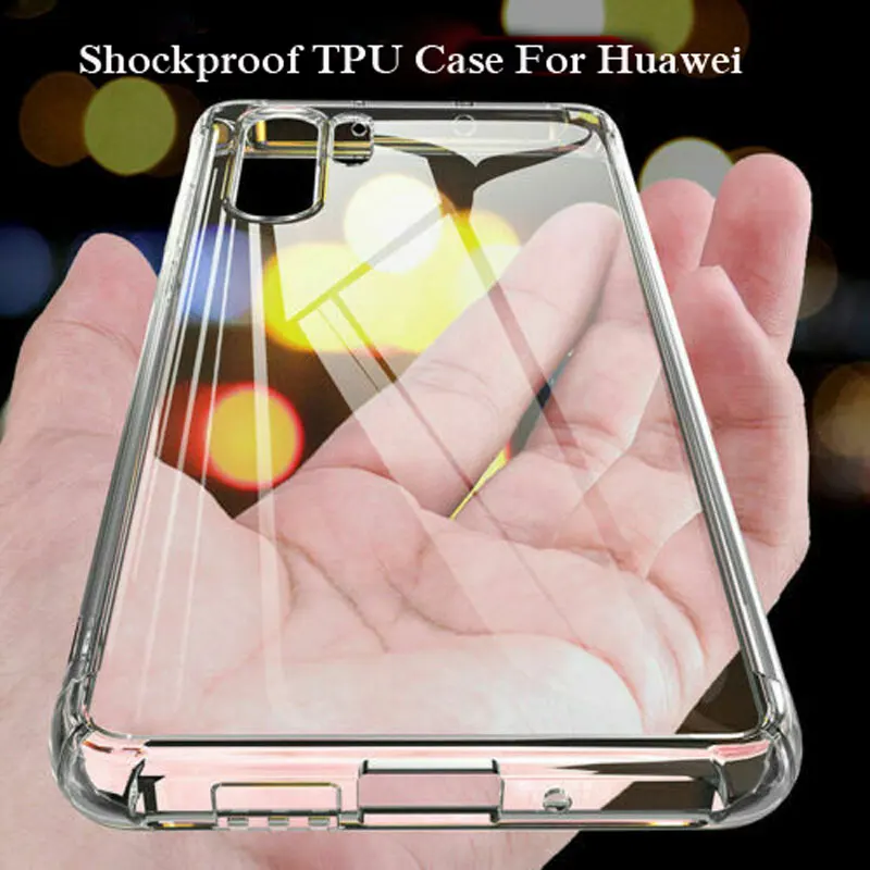 

For Huawei P20 Lite 2019 TPU Silicone Case Airbag Cover Shockproof Cover Honor 8s 10i 20i 20 Y6 Y7 Pro P Smart Z Plus 2019 Capa