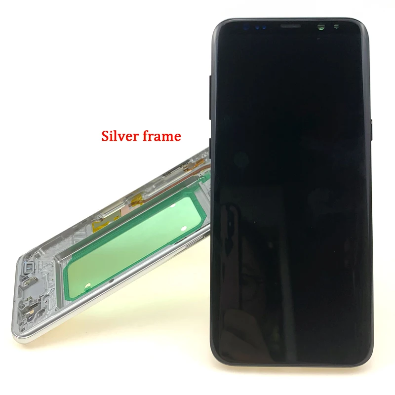 Новое поступление S8 G950 lcd с рамкой для SAMSUNG Galaxy display S8 Plus G955 G955F сенсорный экран дигитайзер