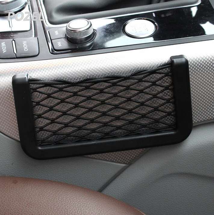 2pcs Car Storage Net Pocket Organizer Bag For ACURA Legend CL MDX RL TL