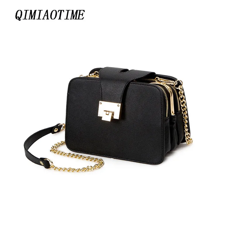 

BXJZHTLRZK 2018 new tide Korean version of the tide trend of the square shoulder bag fashion messenger women