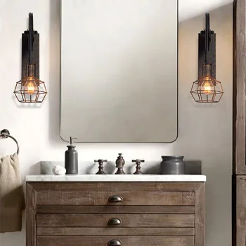 

Wall Lamp Loft Retro Light Pendant Suspension Light Lifting Pulley Restaurant Aisle Pub Cafe Light bra Sconce Lantern Fixture