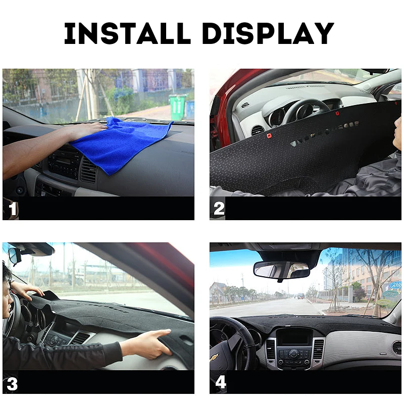 Подходит Honda Accord 08 13 приборной панели крышки dashmat Даш Мат Pad приборная панель