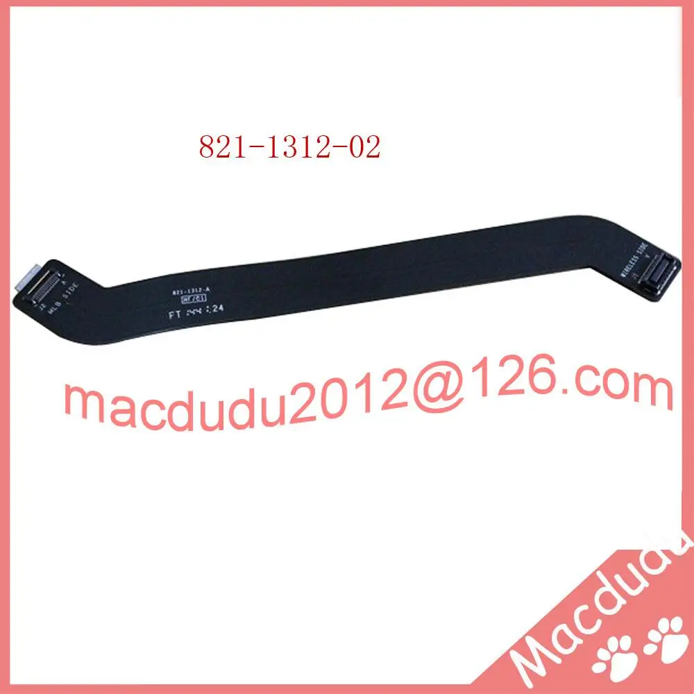 

New OEM for Apple MacBook Pro 13" A1278 Wireless WiFi Bluetooth Card Connector Cable 821-1312-A 821-1312-02 2011 2012 Year