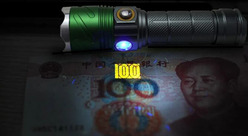 0514 high quality UV Test cash LED Flash Lights lamps Lightings 3