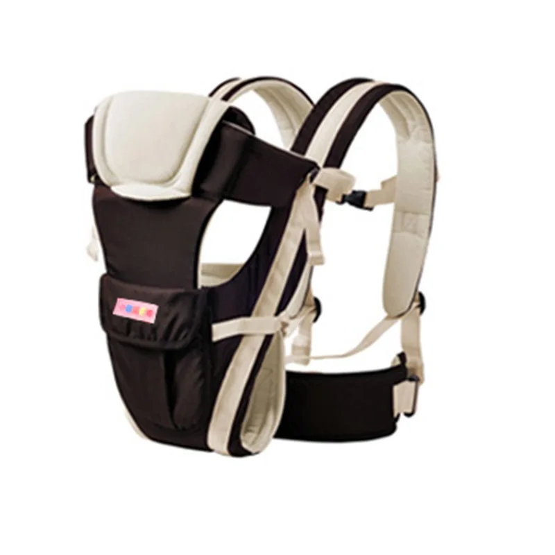 Переноска для детей от 0 до 30 месяцев, воздухопроницаемая переноска для младенцев 4 в 1, удобный рюкзак-слинг для малышей - Цвет: As shown