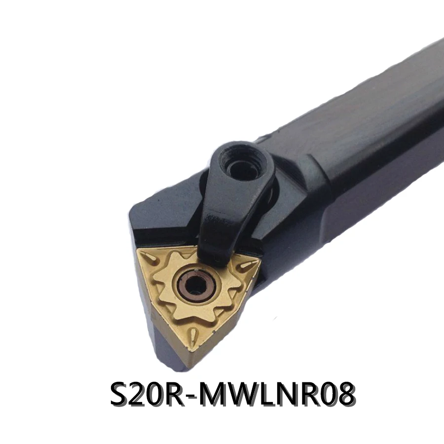 DFUTE S20R MWLNR08 Carbide Insert with Wrench For Lathe Turning Tool