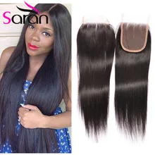 Spring Queen Hair Lace Closure Cheap Brazilian Straight Closure Brazilian Lace Closure 3 Part Lace Front Top Closure Straight