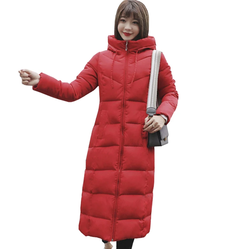 Plus Size 5XL Women White Duck Down Jacket 2018 New Thick