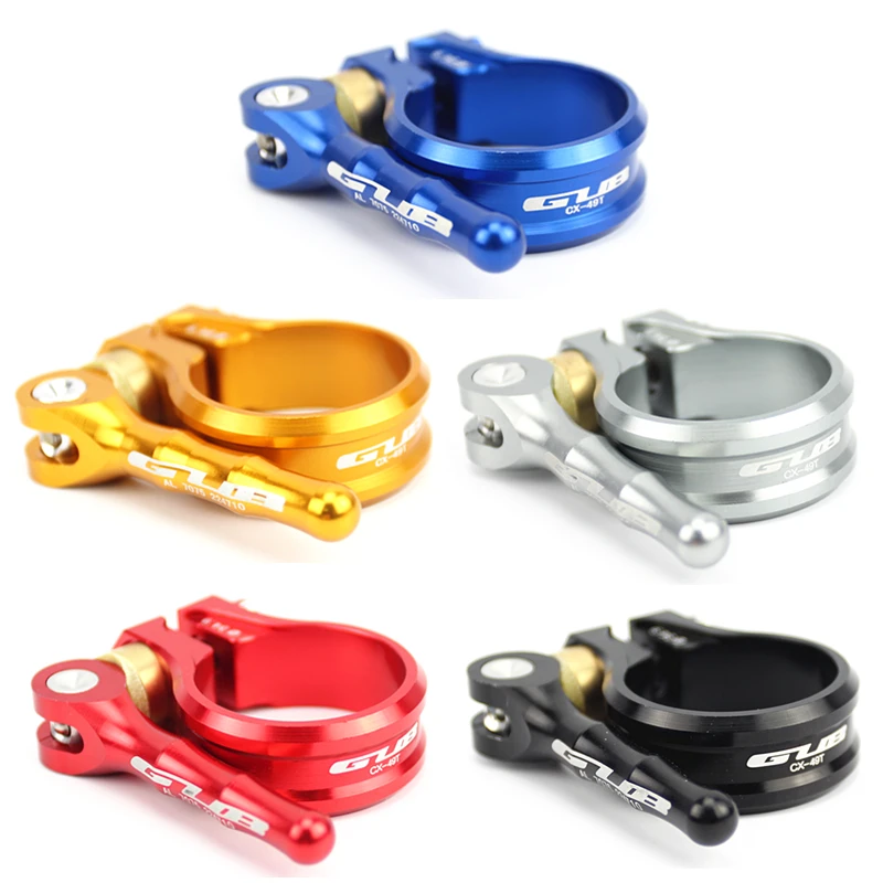 

GUB brand mountain bike accessories wholesale titanium quick release seat tube clip seat tube 27.2 30.9 31.6