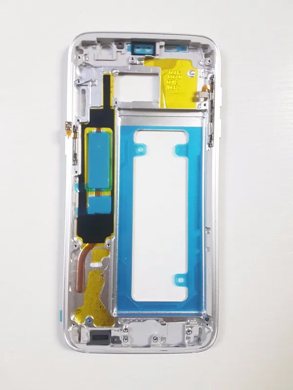 1 шт. Ближний металлический каркас середине пластины Корпус рамка для samsung Galaxy S7 S7 край G930F G935F