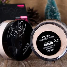 Рассыпчатая Пудра Косметика для контроля жирности прозрачный финишная пудра водостойкий косметический с Puff 4 цвета