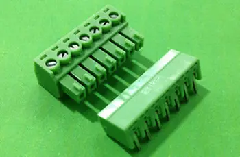 

10PCS 3.81mm Pitch 7 pin 7 way Looper Angle Screw Terminal Block Plug connector