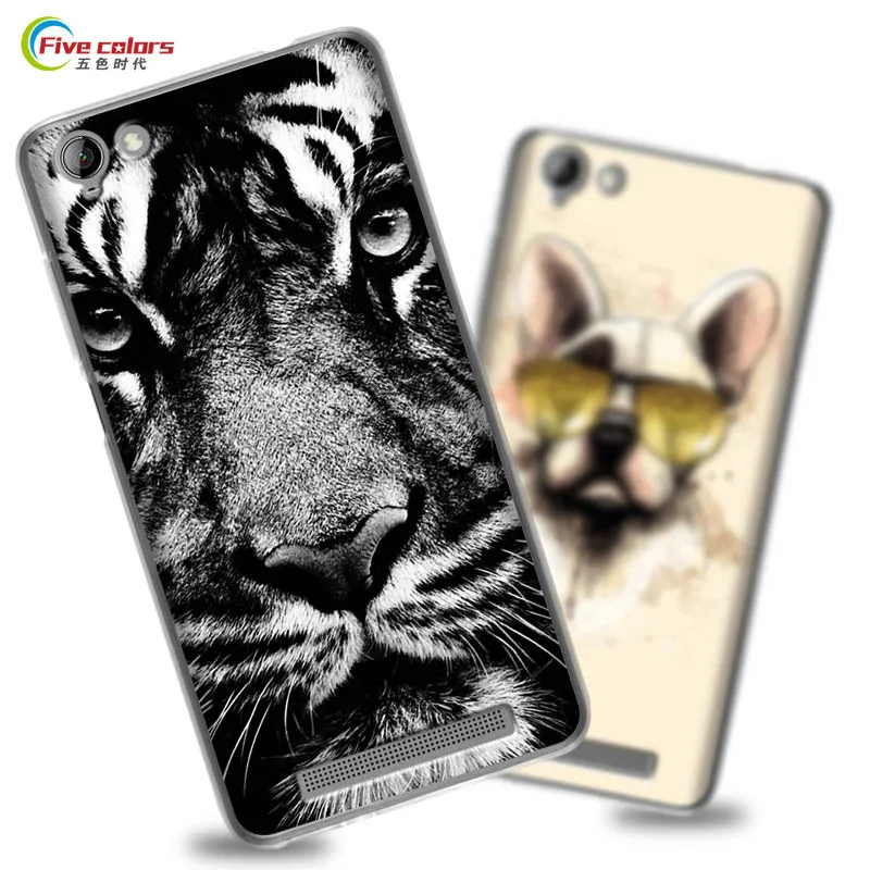 Силиконовые чехлы для Micromax Canvas Juice A1 случае мода окрашенные Чехлы Q4251 чехол Silicona