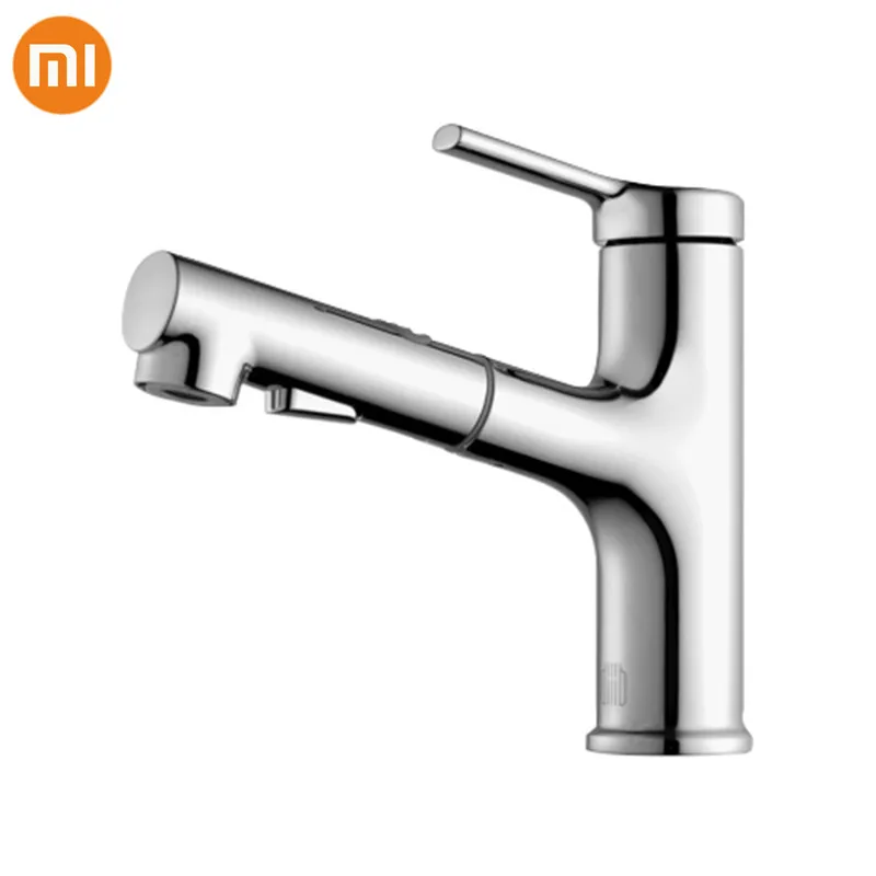  Xiaomi DABAI Bathroom Basin Sink Faucet with Pull Out Rinser Sprayer Gargle Brushing 2 Mode Mixer T