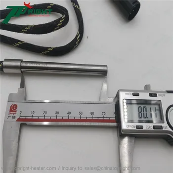 

Dia.8x80mm single tube electric cartridge heater for industry