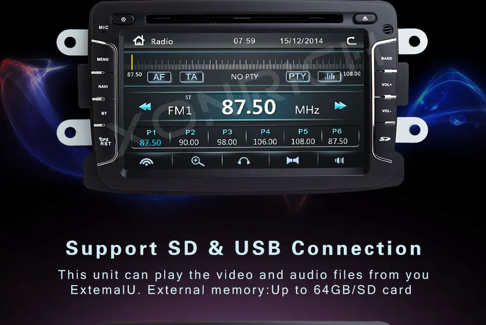 Clearance 2 Din Car Radio DVD Player For Dacia/Sandero/Duster/Renault/Captur/Lada/Xray 2/Logan2 GSP Navigation Multimedia head unit stereo 5 Clearance 2 Din Car Radio DVD Player For Dacia/Sandero/Duster/Renault/Captur/Lada/Xray 2/Logan2 GSP Navigation Multimedia head unit stereo 5