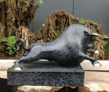 

Art Deco Sculpture Cattle Bronze Statue