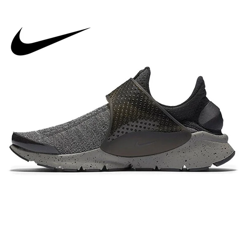 Оригинальный Nike Оригинальные кроссовки SOCK Dart SE PRM Для мужчин работает уличная спортивная обувь Low-cut износостойкие беговые кроссовки 859553-001