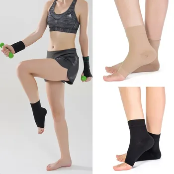 Enkel Ondersteuning Compressie Mouwen Brace Verstuiking Gym Sokken Voet Protector 1 Paar Enkel Ondersteuning Compressie Mouwen Brace Verstuiking Gym Sokken Voet Protector 1 Paar