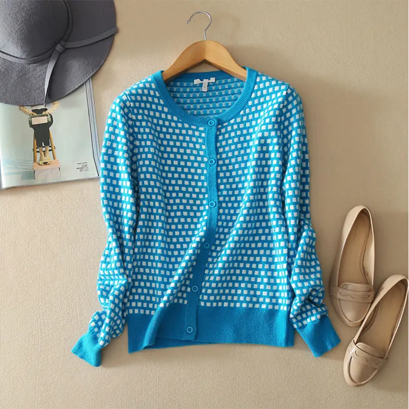 

Runway Cardigans 2018 100% Cashmere Cardigans Women Long Sleeve Knitting Sweater Cardigan Long Length Autumn Ladies Cardigans