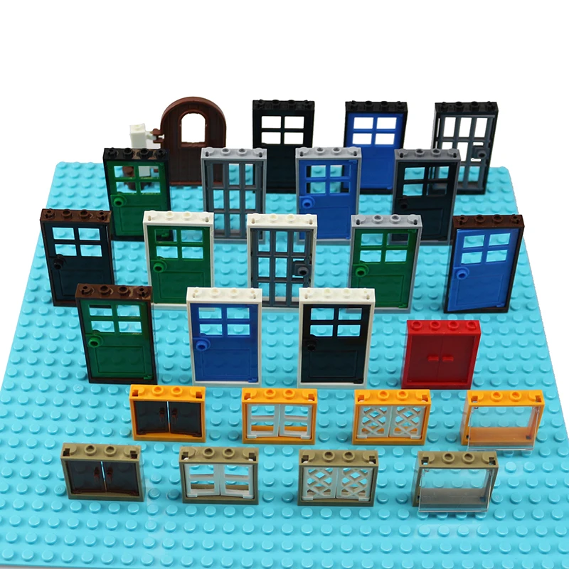 Конструктор LEGO окна и двери Детский конструктор|Блочные конструкторы| |