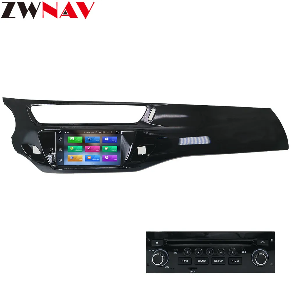 Cheap ZWNAV Android 9.0 4+32GB Car DVD Player GPS Stereo Navigation Auto Radio Audio Video Multimedia for Citroen C3 DS3 2010-2016 2