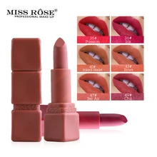 MISS ROSE брендовая матовая губная помада карандаш телесный водонепроницаемый губная помада длительная губная помада, Косметика для макияжа Красота Макияж