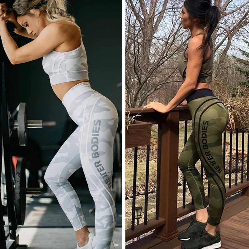 

Yoga Pants Women Fitness Legging Stretch Slim Camouflage Sport Pants Women Jogging Running Workout Skinny Women Yoga Leggings