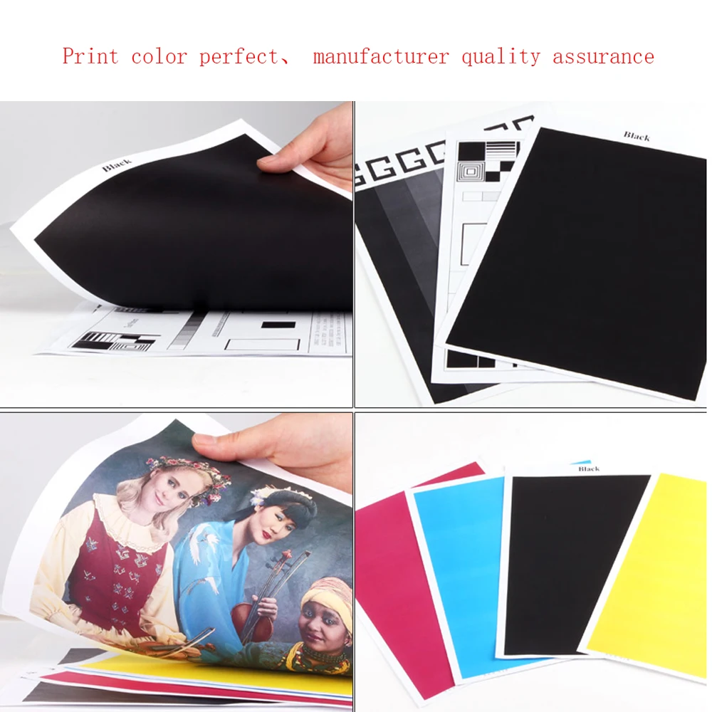 Cartucho de Toner Cb543a para hp Compatível 540a Cb541a Cb542a Color Laserjet Cp1215 Cm1312 Cp1515n Cp1518ni 125 54 Cb540a Cb540 5 Cartucho de Toner compatível 125 54 CB540A