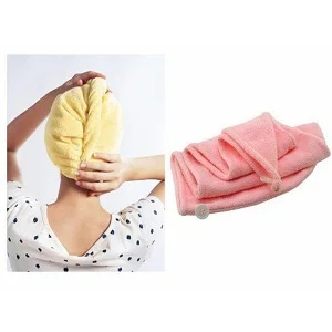 

Towels Bathroom Hair Towel 1pc Womens Girls Magic Hair Drying Hat Cap Salon Towels Quick Dry Bath Microfiber Fabric