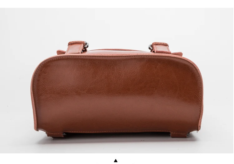  Fashion Designer Genuine Leather Women Backpack Drawstring School Bags For Teenagers Girls Female Travel BackPack (13)