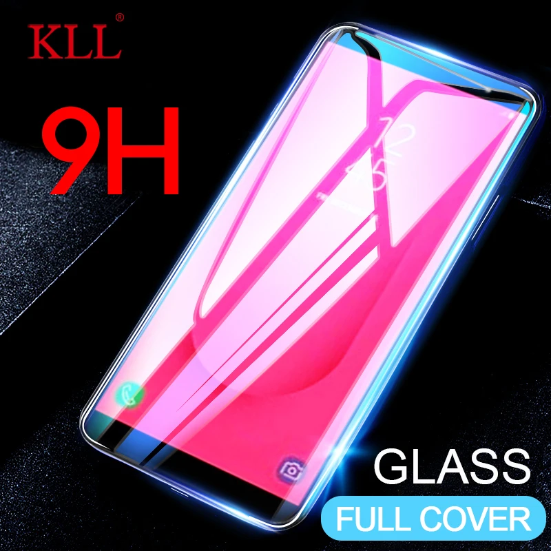 Полное покрытие из закаленного стекла для Samsung Galaxy J8 J7 J5 Prime Pro J6 J4 Plus Core J2 Защитная