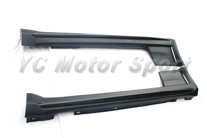 2012-2013 Mercedes Benz W204 C63 AMG Coupe Black Series Style Wider Side Skirt PCF (3)