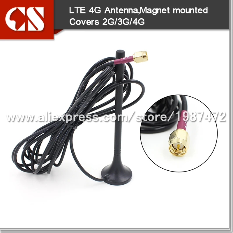 LTE 4G Modem External Antenna,700 2700mhz 4G Antenna,High Gain 2DBI 4g