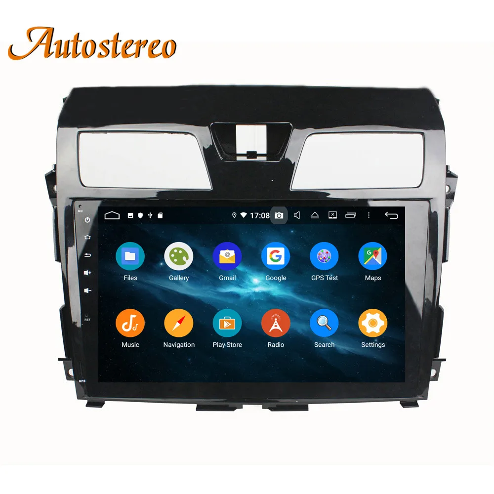 Top DSP Android 9 Car GPS navigation For Nissan Tenna 2013-2015 multimedia DVD player head unit auto radio tape recorder auto stereo 2