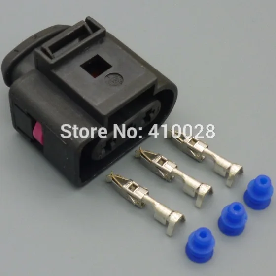 Набор из 100 комплектов 3 контактный разъем 1J0973723 для VW AUDI 1J0 973 723|pin audi|vw plugs1j0 |