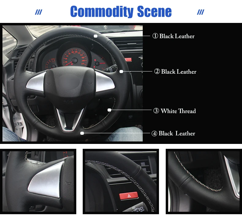 for Honda Fit steering wheel covers