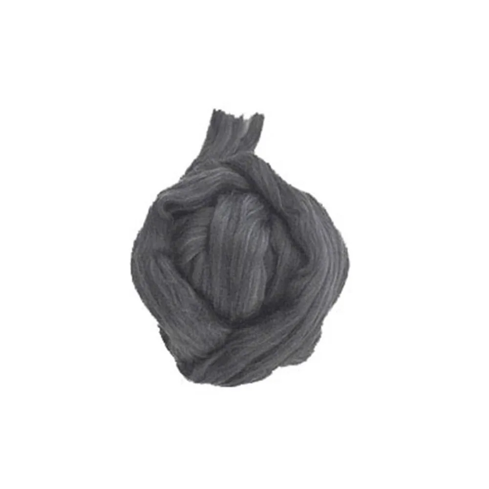 8 см 250 г шерстяная пряжа громоздкая вязка ровинг вязаное одеяло толстый тканый материал Мода - Цвет: Темно-серый