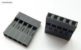 

100PCS/Lot 5P 2.54mm Single Row Plastic Dupont Head Jumper Wire Cable Housing Female Pin Connector