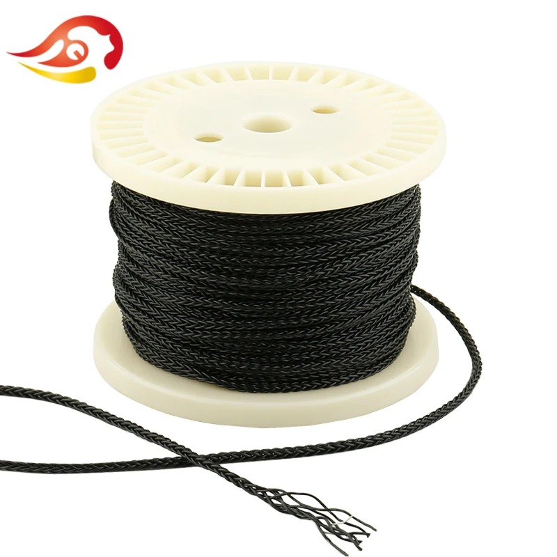 QYFANG 1 2m 8 Core Earphone Upgrade Cable HiFi Headphone Soft PVC Wire Flexible Detachable Cord 8 Dynamic Drives Extension Line