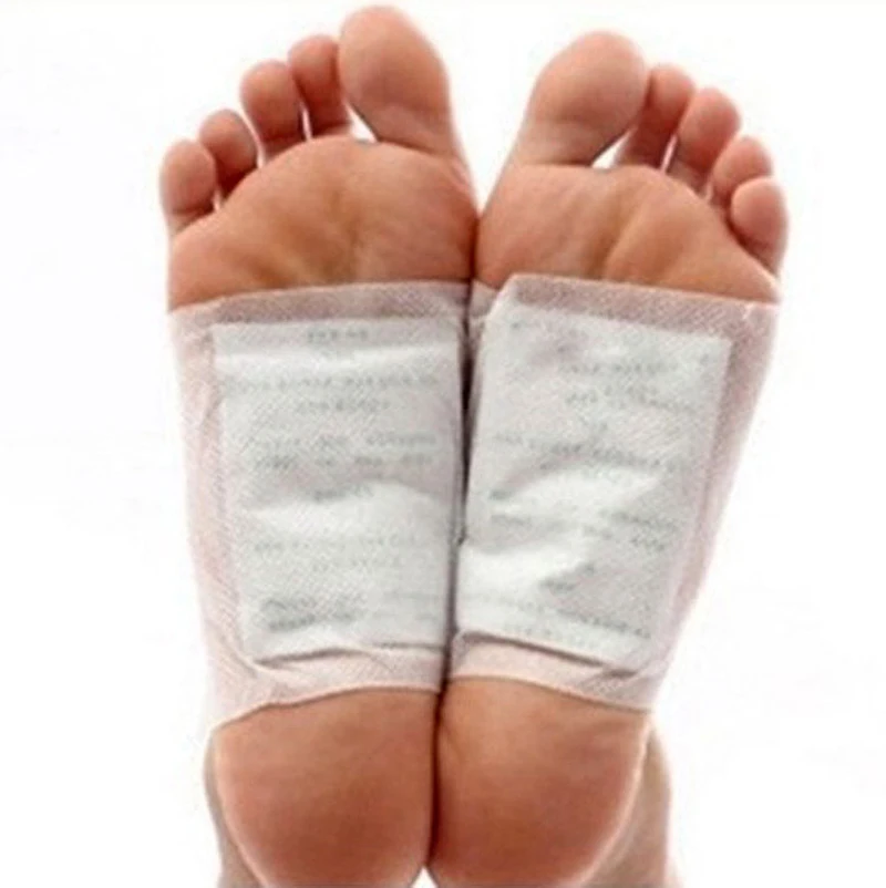 10pcs Natural Bamboo Wood Vinegar Foot Patch Improve Sleep Foot Pads Health Care Detox Foot Patches Sticker With Adhesive Sheets