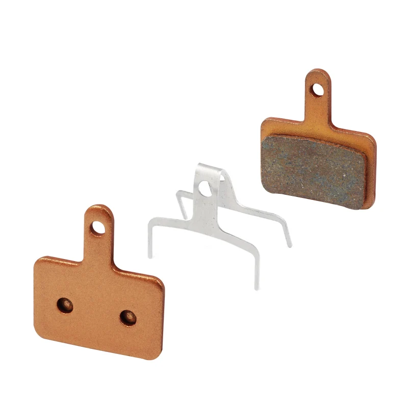 BIKEIN 2 пары спеченных дисковых тормозных колодок MTB для Shimano M375 M395 M416 M445 M446 M485 M495 M515