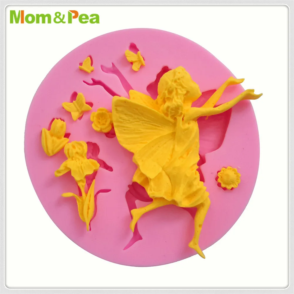 Mom&ampPea MPA1993 Elf Silicone Mold Cake Decoration Fondant 3D Food Grade | Дом и сад
