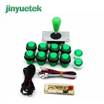 

Diy Arcade Game Kit Copy SANWA 5pin 8 way Joystick PC & PS3 & Raspberry Pi USB Encoder 30MM & 24MM Push Button for kit arcade