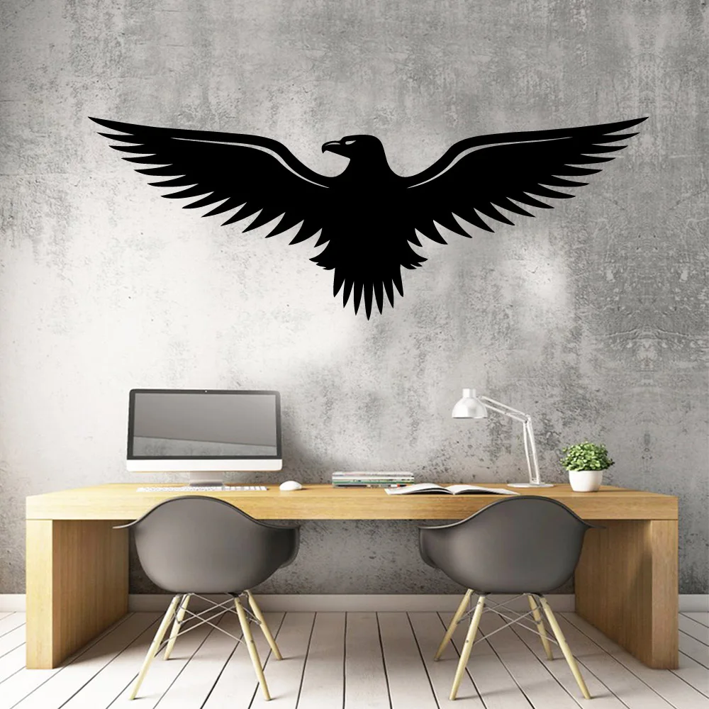 

Delicate eagle Vinyl Decals Wall Stickers Kids Room Nature Decor Mural Poster Living Room muursticker adesivo de parede