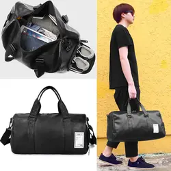 Дорожная сумка унисекс, женские, мужские дорожные сумки на выходные из искусственной кожи на плечо, спортивные сумки для путешествий