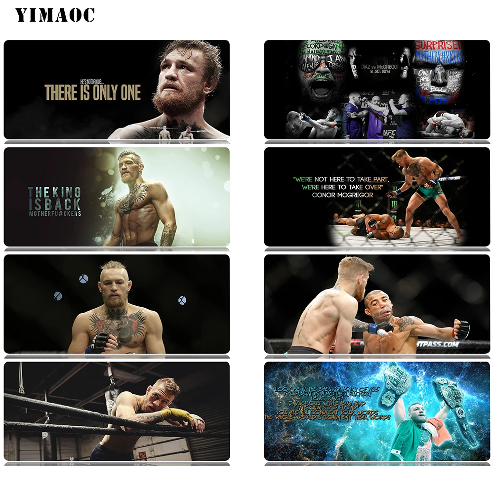 

YIMAOC Mcgregor Mouse Pad 30x80 cm Computer Mousepad Anti-slip Natural Rubber Gaming Mouse Mat