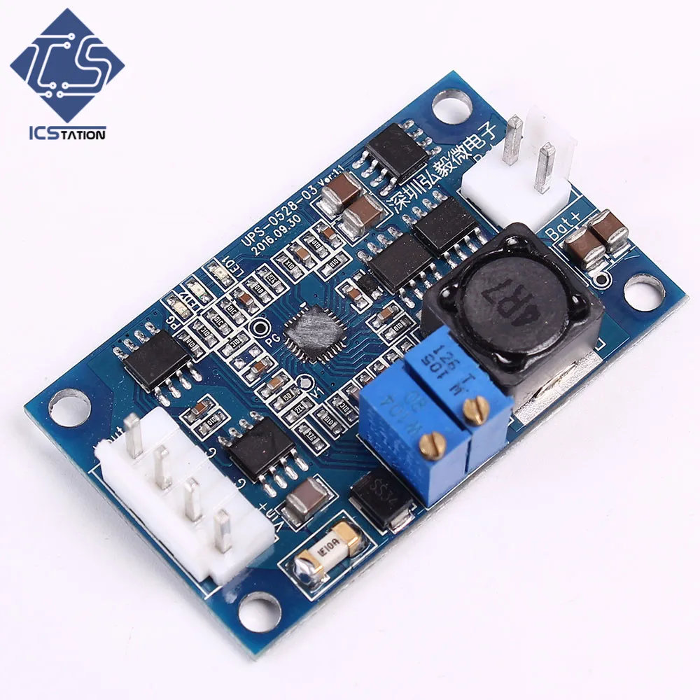 

Overcurrent Short Circuit Protection DC UPS Power Supply Module 10-28V Precise For Indutrial Backup Power